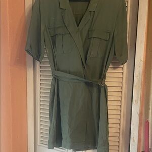 Zara Khaki Green Garment
